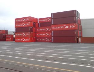 Containers maritimes de 2m à 13,70m Hamburg Süd